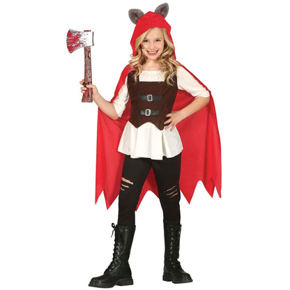 Girls Killer Red Riding Hood Costume
