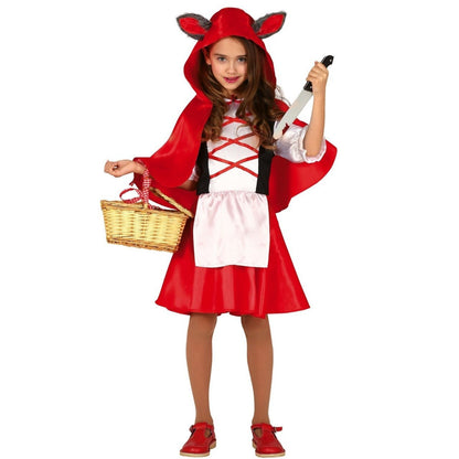 Girls Little Red Riding Hood Ears Costume