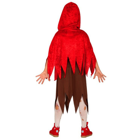 Girls Sinister Little Red Riding Hood Costume