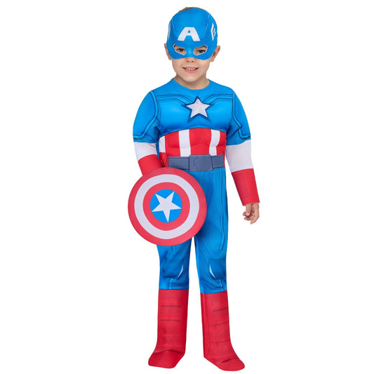 Kids Captain America™ SAF Deluxe Costume