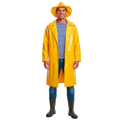 Adult Yellow Fisher Captain Costume