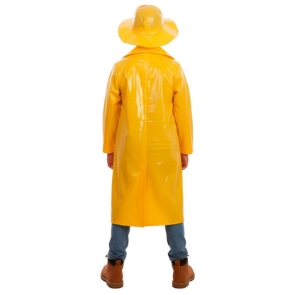 Kids Yellow Fisherman Captain Costume