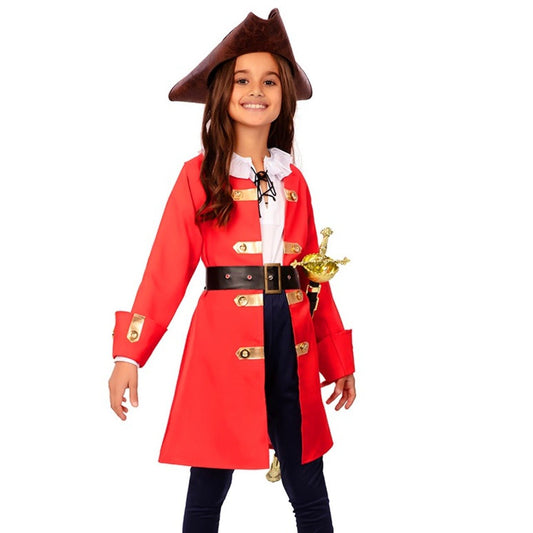 Girls Pirate Captain Costume