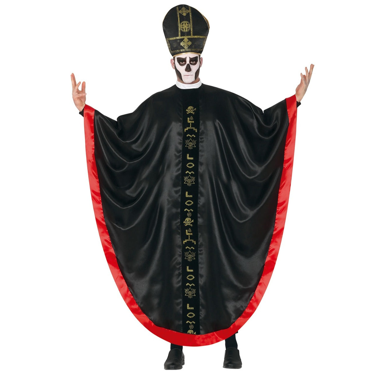 Adult Satanic Cardinal Costume