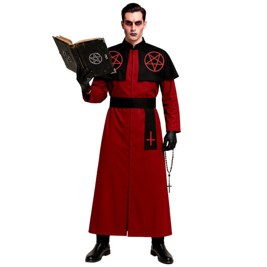 Mens Satanic Cardinal Costume