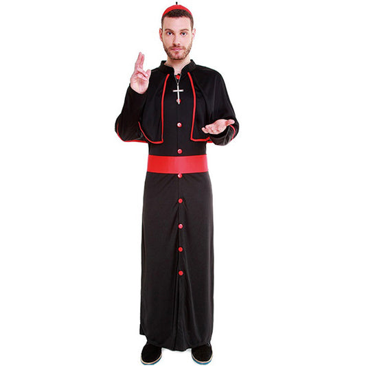 Mens Cardinal Cassock Costume