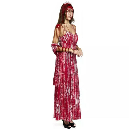 Womens Bloody Prom Queen Carrie Costume