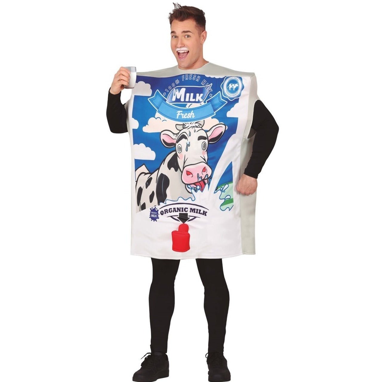 Adult Milk Carton Costume