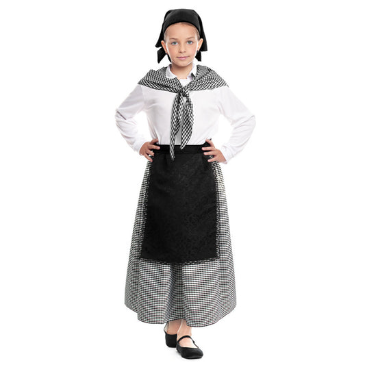 Girls Classic Chestnut Seller Costume