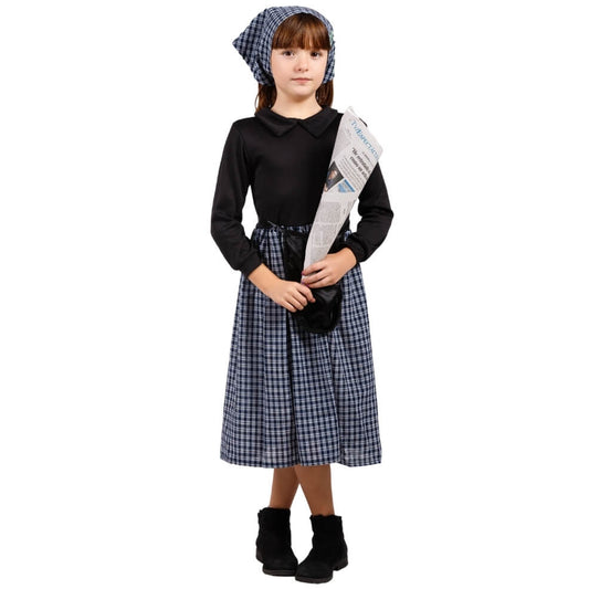 Girls Chestnut Seller Costume