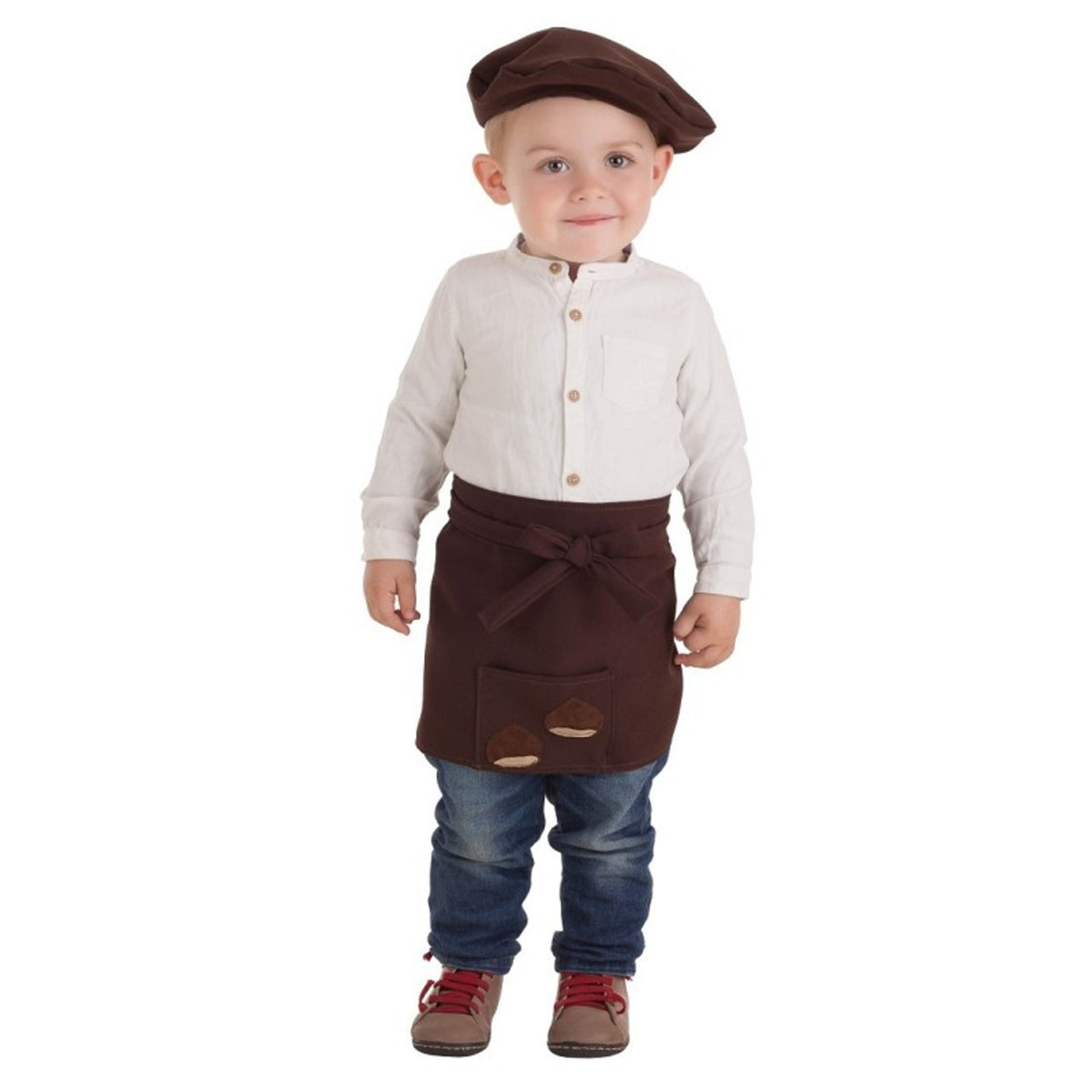 Baby Chestnut Seller Apron Costume