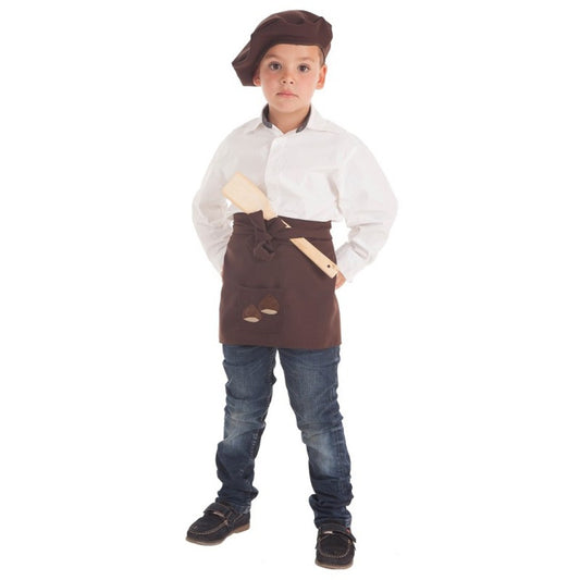 Kids Chestnut Seller Apron Costume
