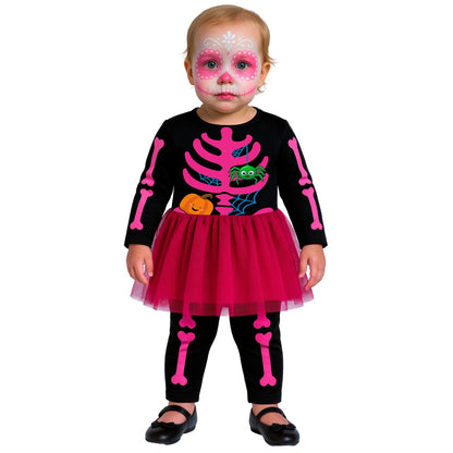 Baby Catrina Skeleton Costume