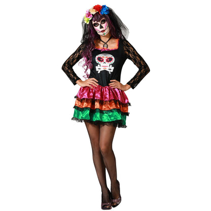Womens Mexican Catrina Death Costume