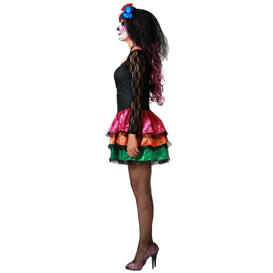 Womens Mexican Catrina Death Costume