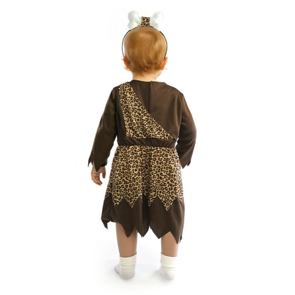 Baby Leopard Caveman Bone Costume