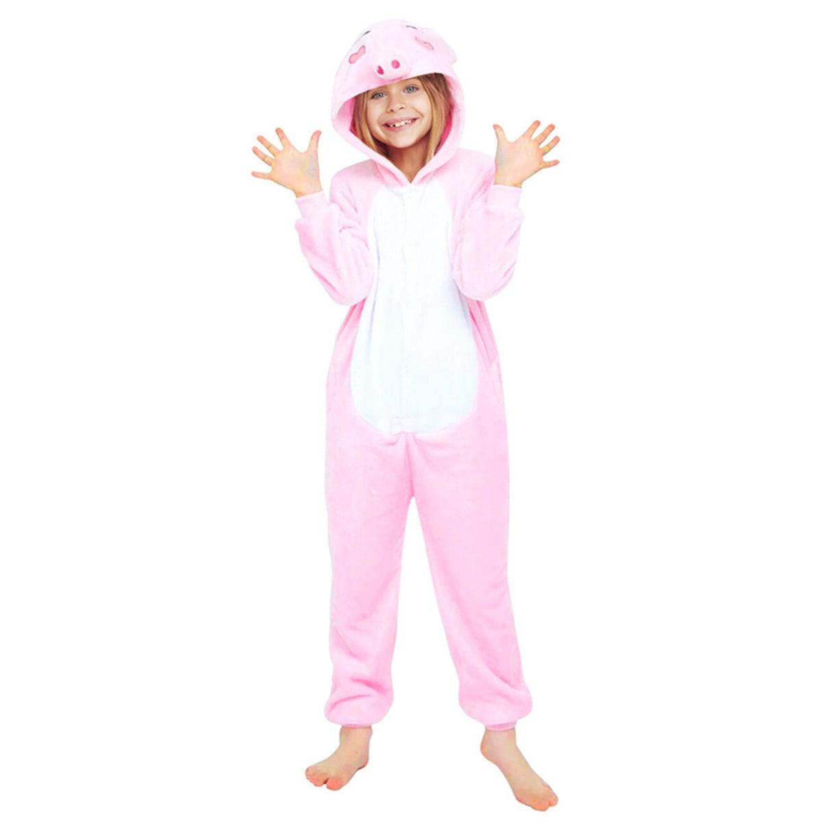 Kids Plush Pig Costume