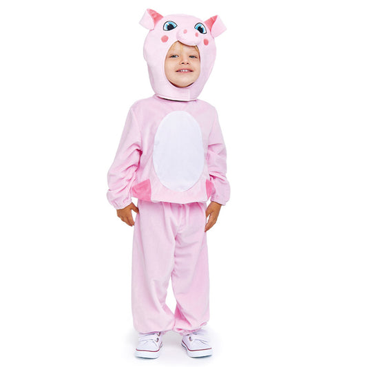 Kids Pink Pig Costume