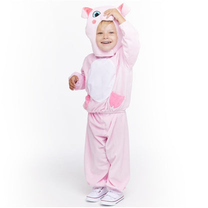 Kids Pink Pig Costume