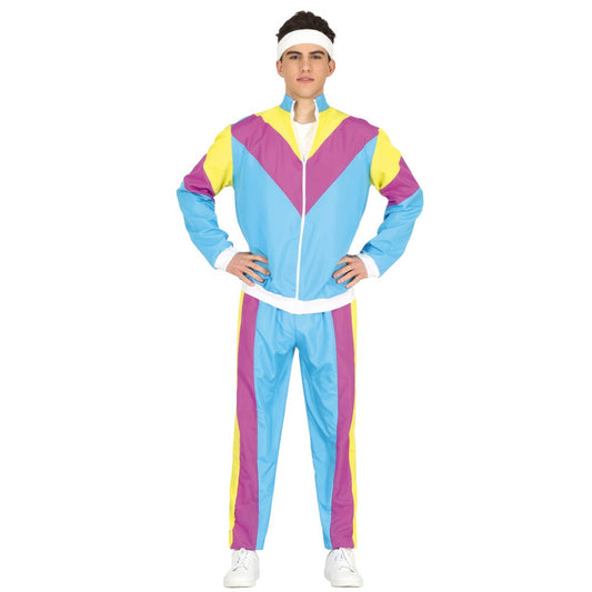 Boys Blue 80s Tracksuit Costume