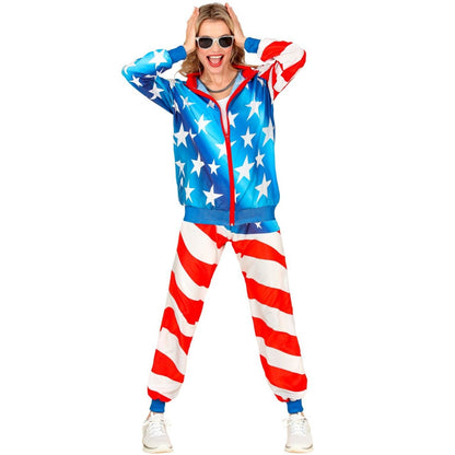 Adult USA Tracksuit Costume