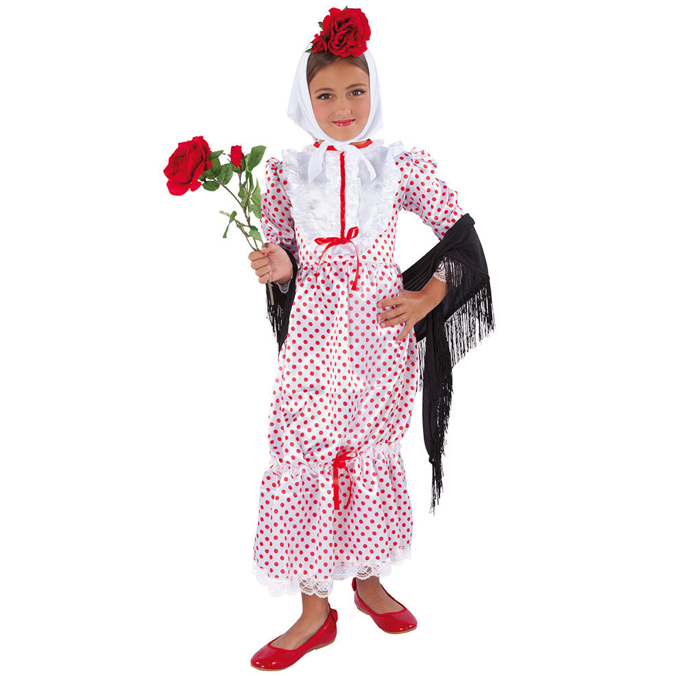 Girls Chulapa Pilar Costume