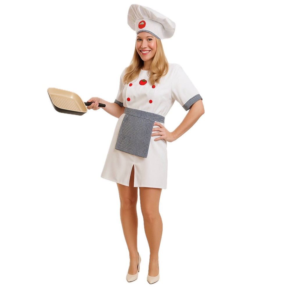 Womens Galician Cook Costume
