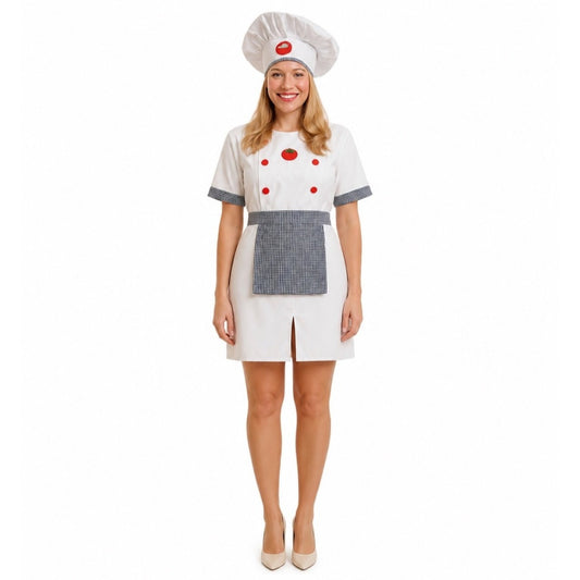Womens Galician Cook Costume
