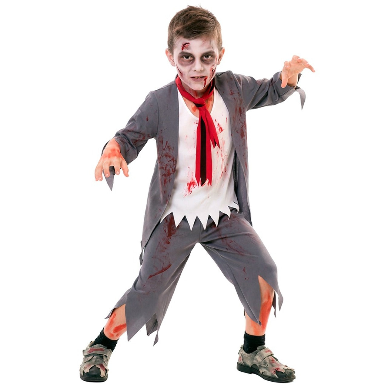 Boys Zombie Schoolboy Costume