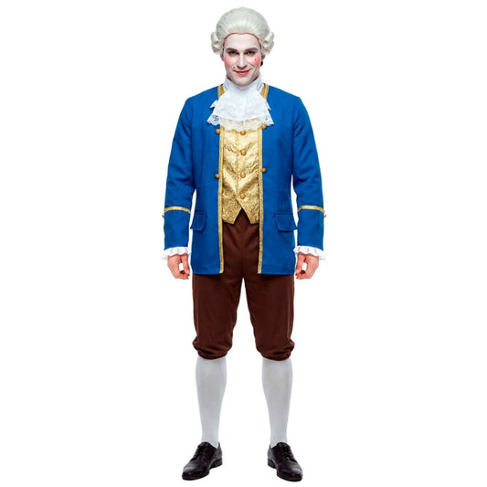 Mens Elegant Baroque Count Costume