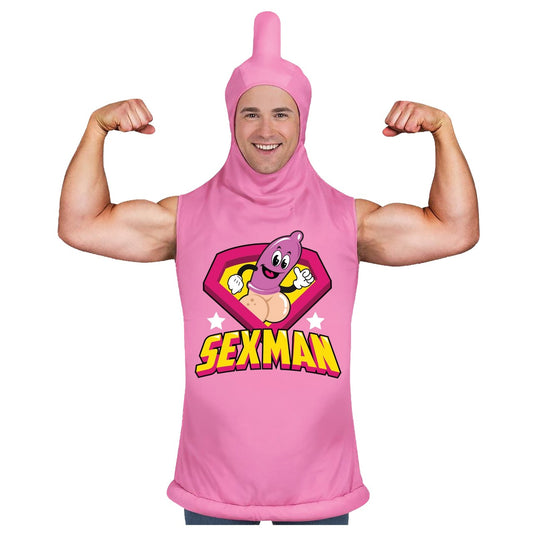 Adult Horny Condom Costume