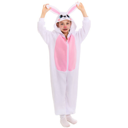 Kids White Rabbit Costume