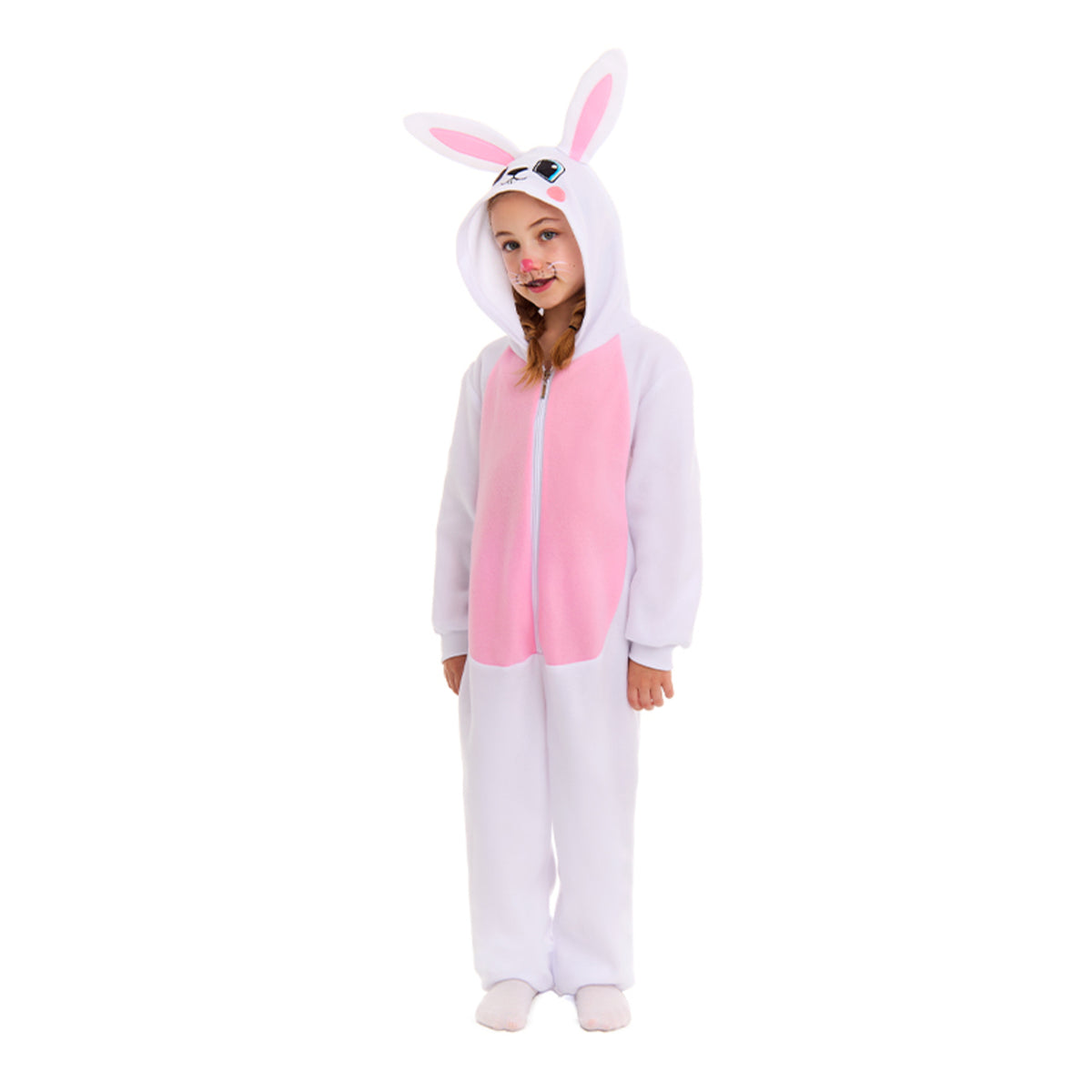 Kids White Rabbit Costume