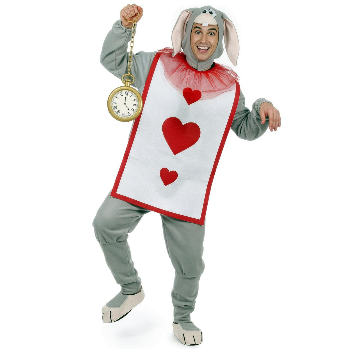 Adult Alice Hearts Rabbit Costume