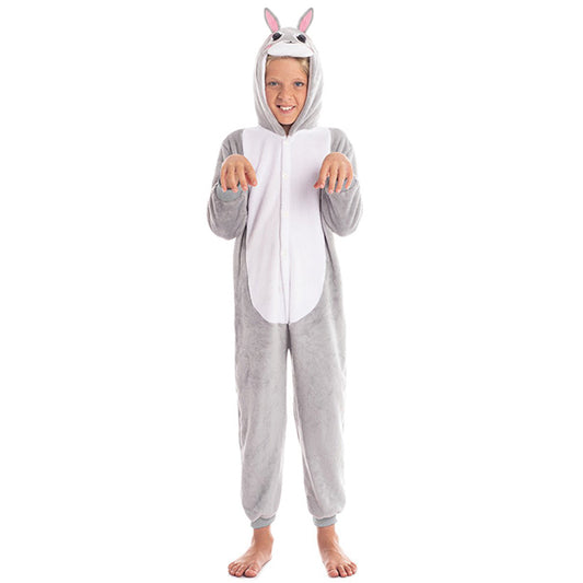 Kids Grey Rabbit Costume