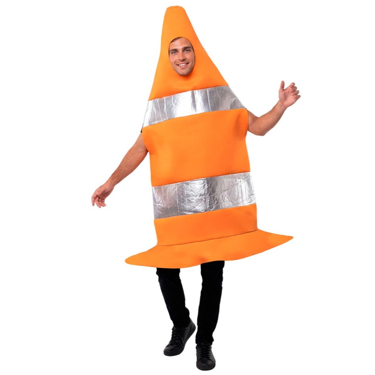 Adult Orange Traffic Cone Costume