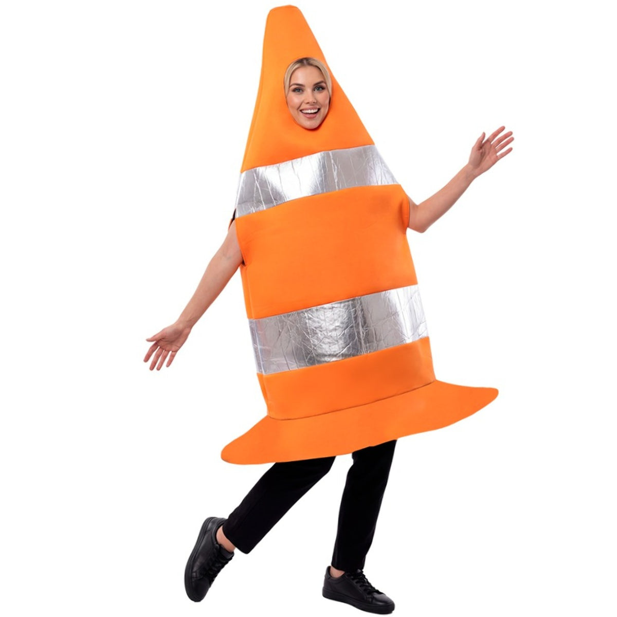 Adult Orange Traffic Cone Costume