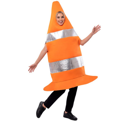 Adult Orange Traffic Cone Costume