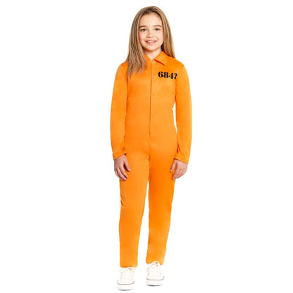 Girls American Convict Costume