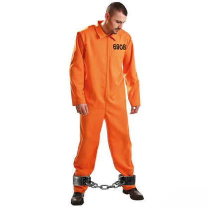 Adult Orange Convict Costume