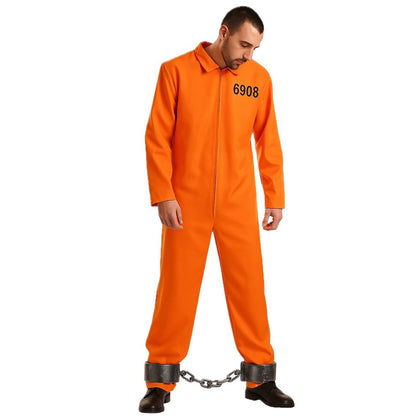 Adult Orange Convict Costume