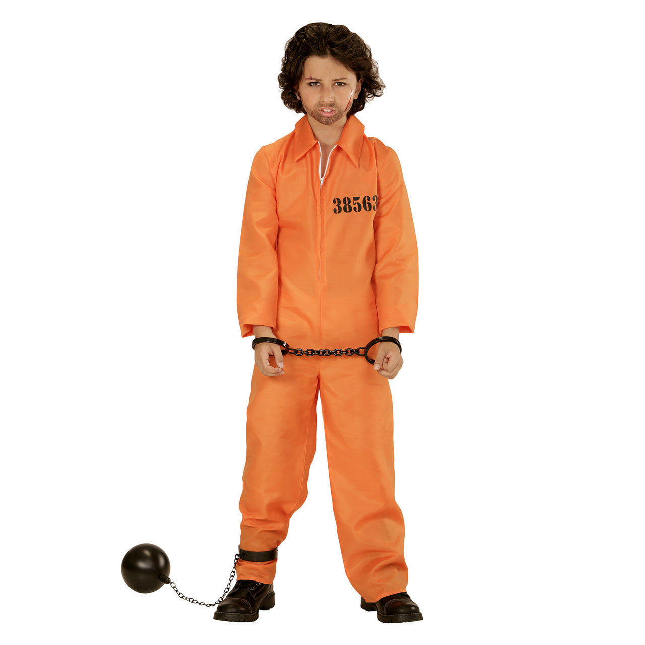 Kids Orange Convict Costume