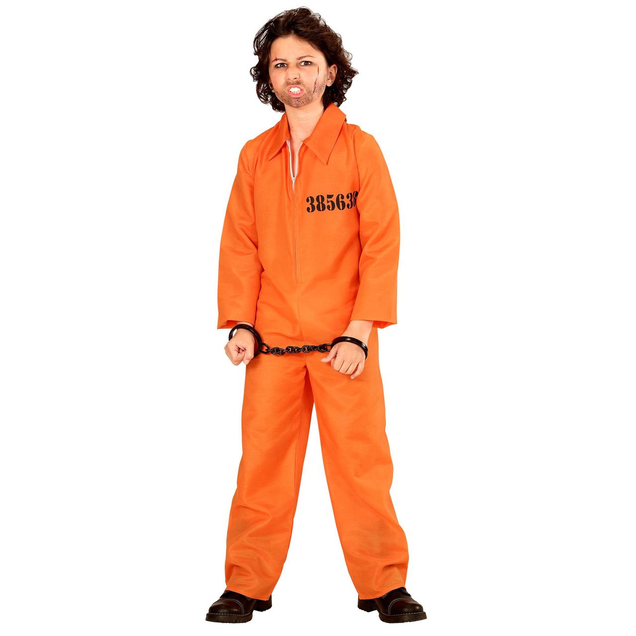 Kids Orange Convict Costume