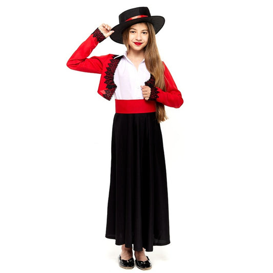 Girls Cordobesa Carmen Costume