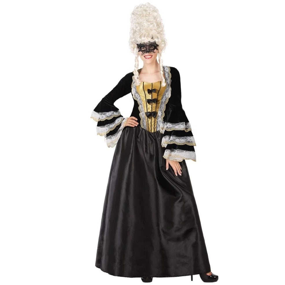 Womens Baroque Courtesan Costume