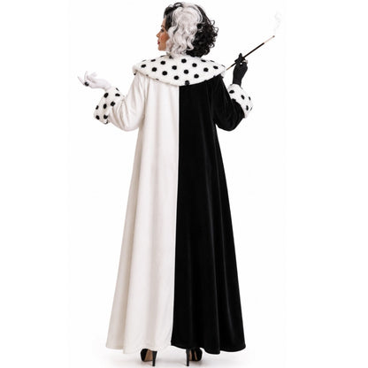 Womens Cruella Coat Costume
