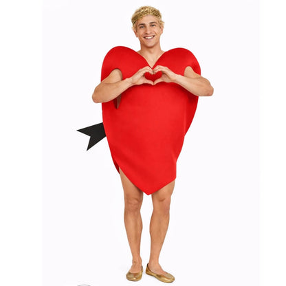 Mens Red Cupid Costume
