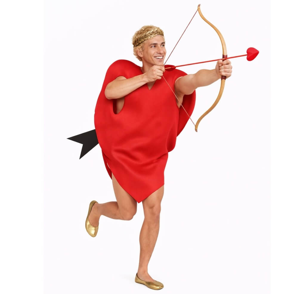 Mens Red Cupid Costume