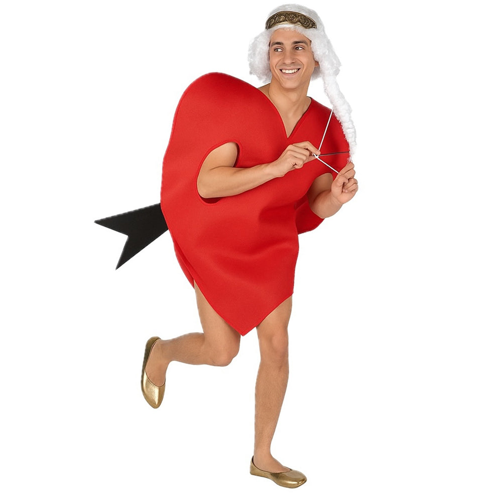 Mens Red Cupid Costume