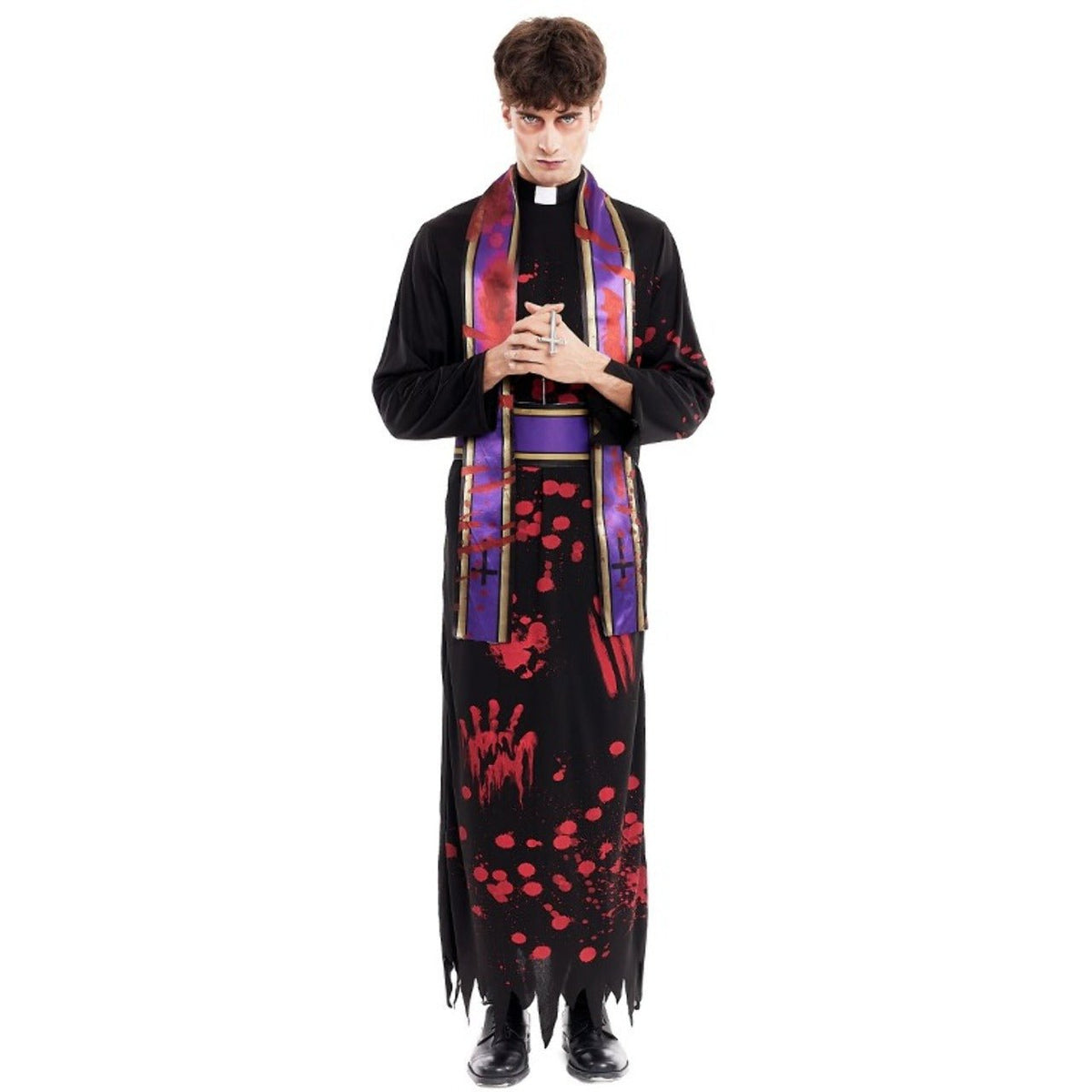 Mens Bloody Priest Costume